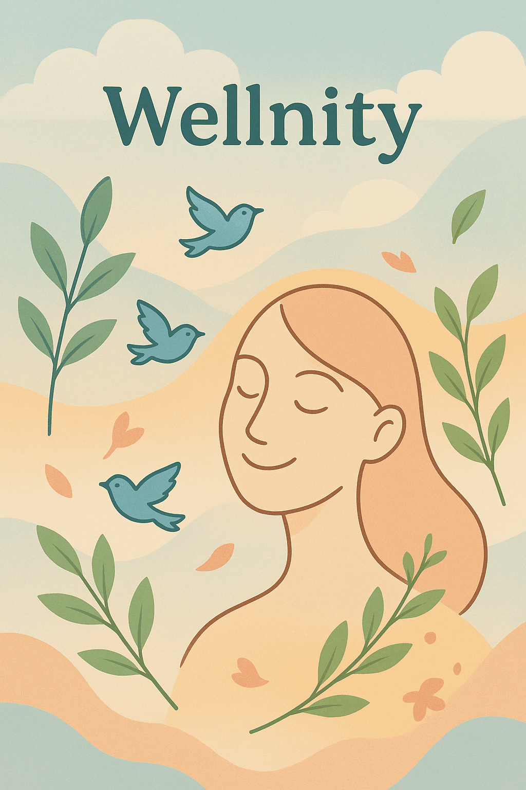 Wellnity uygulamasının hoş geldiniz görseli